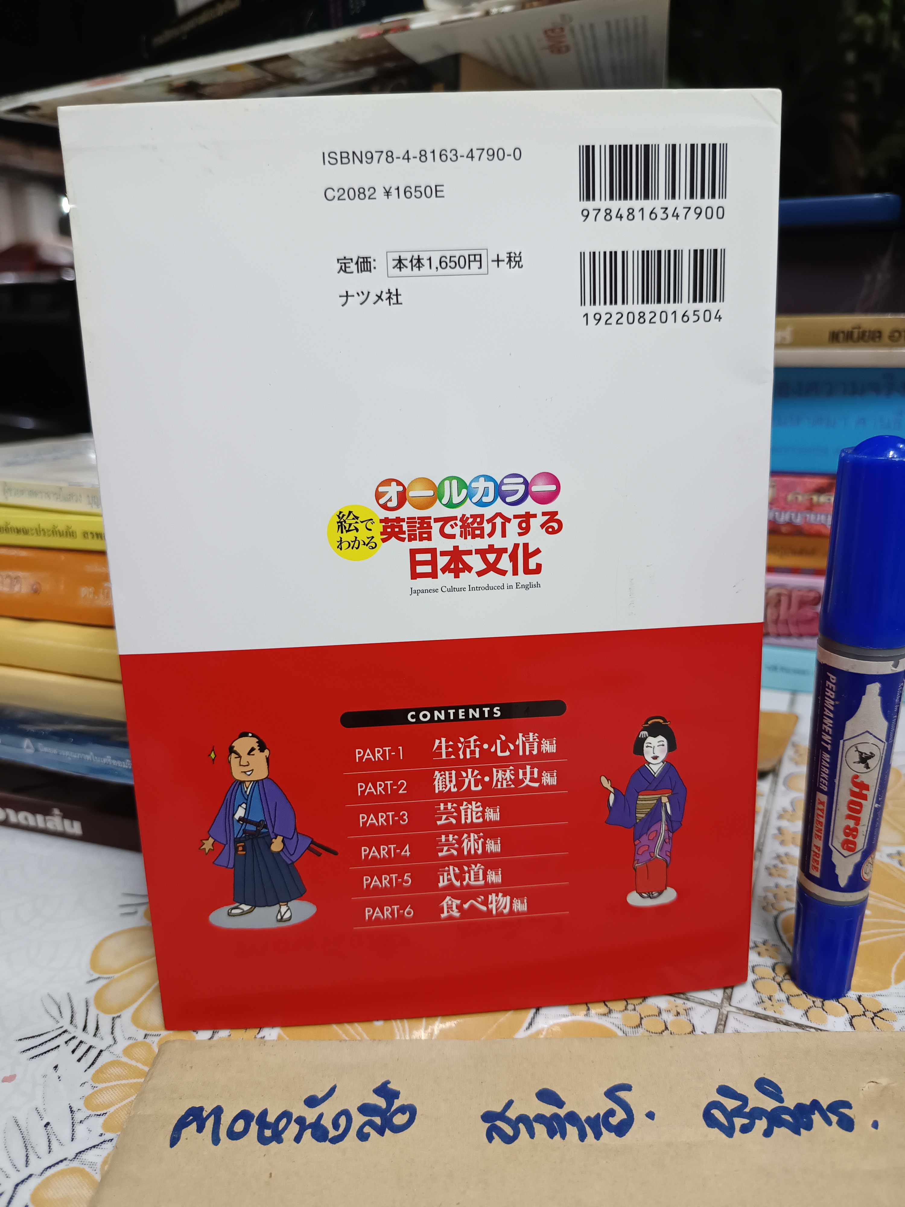 Japanese Culture Introduced in English วัฒนธรรมญี่ปุ่นแนะนำเป็นภาษาอังกฤษ **สินค้าหมด**