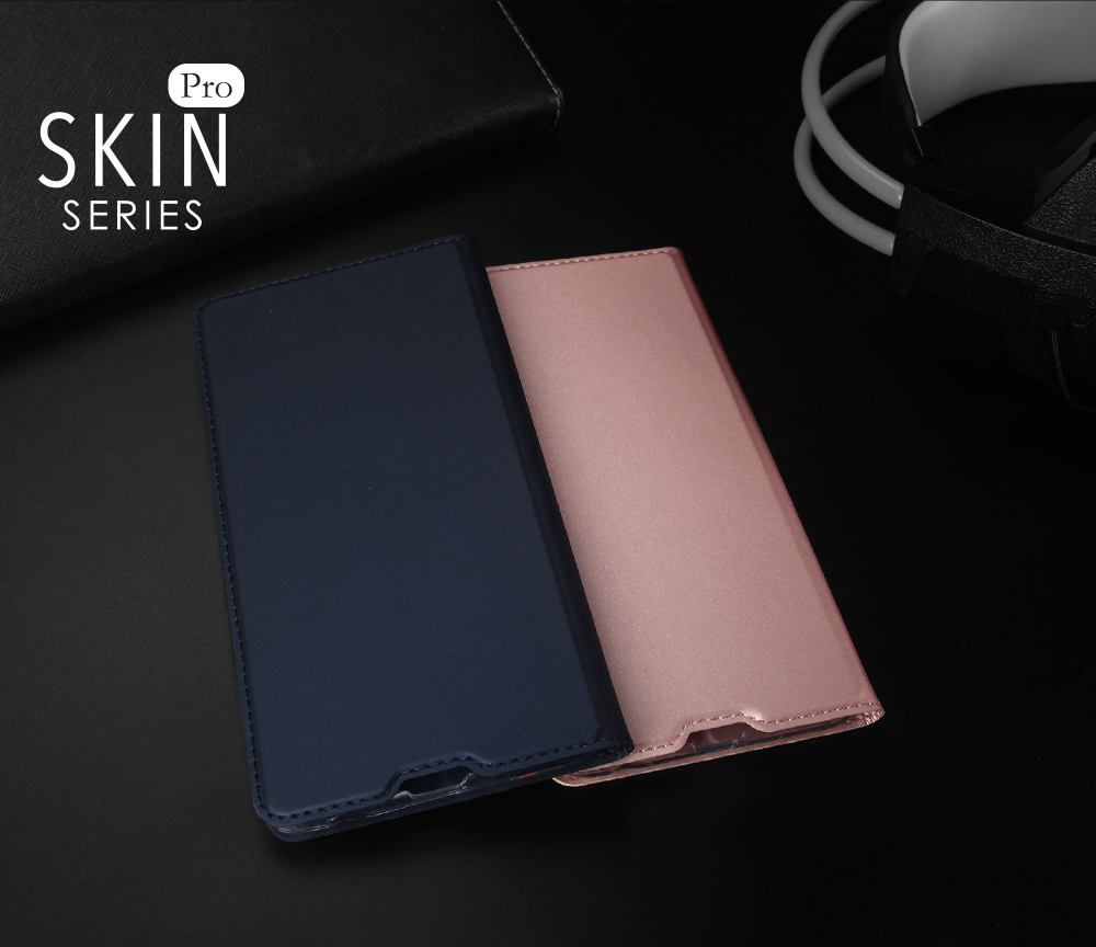 เคส Huawei Mate 20 X #เคสฝาพับ DUX DUCIS Skin Pro Series คุณภาพดีราคาถูก