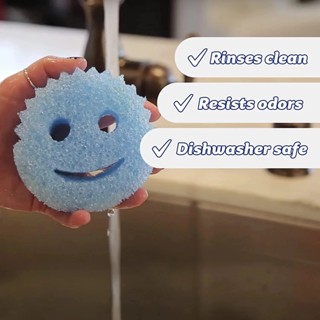 Scrub Daddy® Colors FlexTexture Scrubber Sponge Soft & Firm ฟองน้ำอเนกประสงค์
