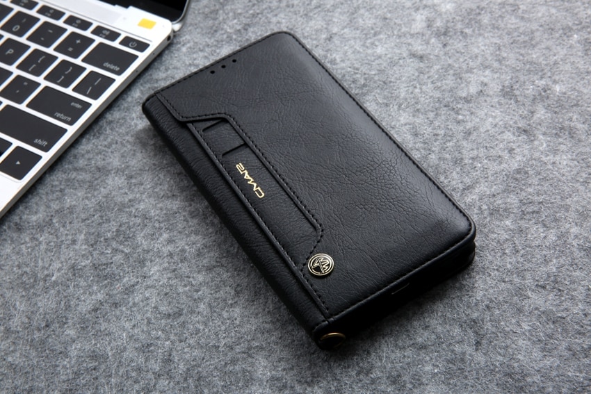 Case Samsung Galaxy Note 10 #เคสฝาพับ CMAI2 PU Leather Card คุณภาพดีราคาเบาๆสบายกระเป๋า