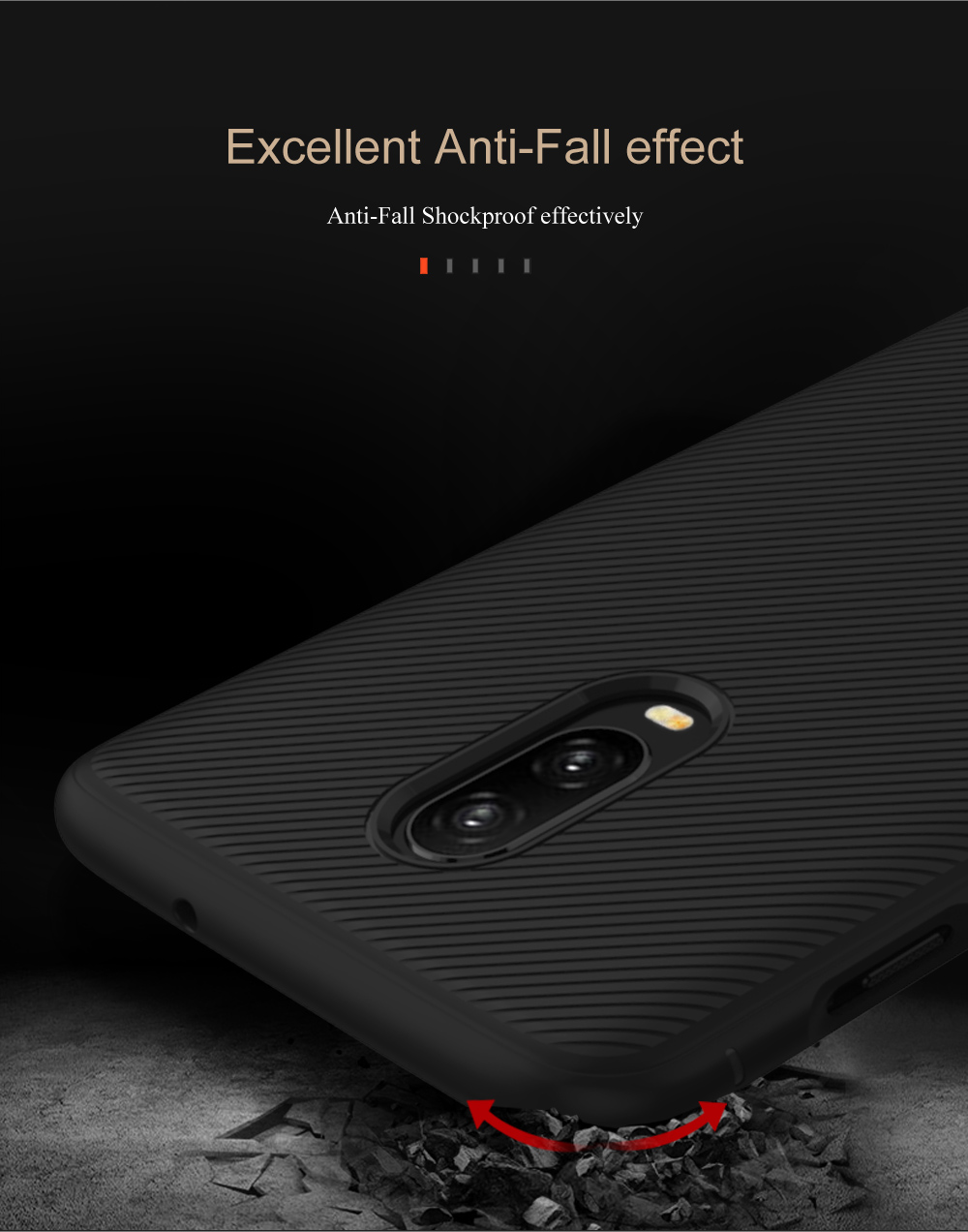 Case OnePlus 6T #เคสฝาหลัง TPU LENUO Twill Texture