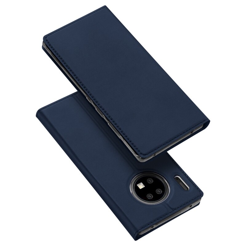 Case Huawei Mate 30 Pro #เคสฝาพับหนัง PU DUX DUCIS Skin Pro Series Auto-absorbed PU Leather คุณภาพดี