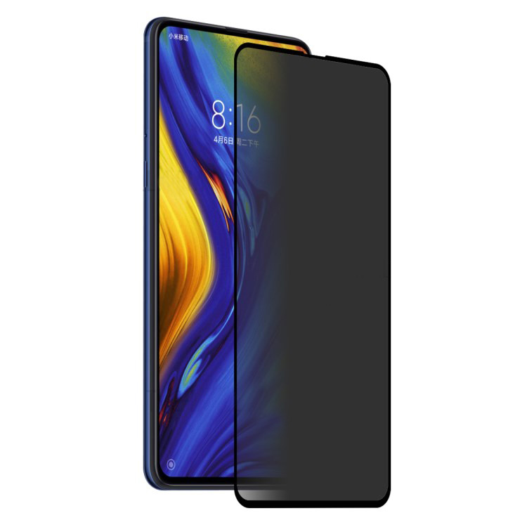 ฟิล์มกระจก Xiaomi Mi Mix 3 HAT PRINCE หนา 0.26 มม. 9H แบบเต็มจอ [Ant-spy] Full Size Tempered Glass