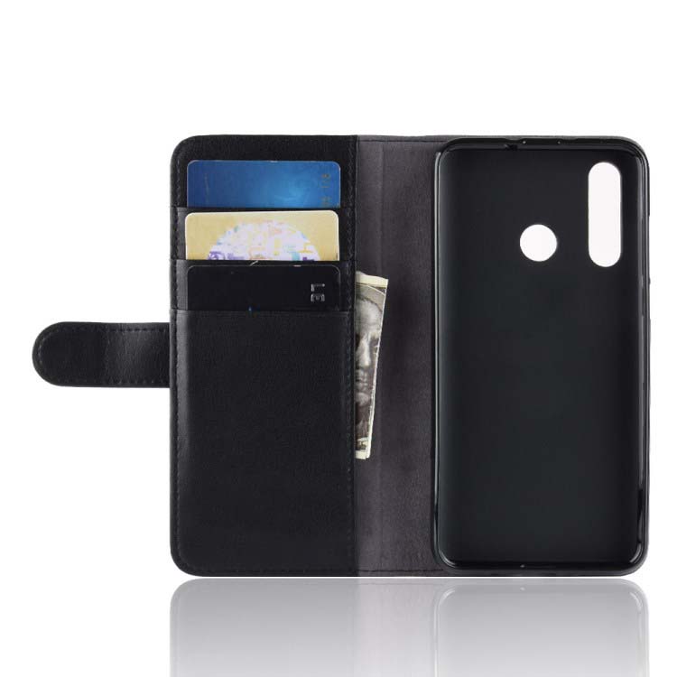 Case Huawei nova 4 #เคสฝาพับสไตล์กระเป๋าสตางค์รูปแบบหนังแยกมีช่องเสียบบัตรคุณภาพดี Split Leather Mobile Phone Case
