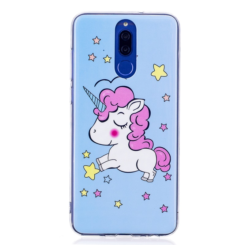 เคส Huawei nova 2i #เคสฝาหลัง TPU รูปแบบการพิมพ์ลายและเรืองแสงมองเห็นในที่มืดได้ดี