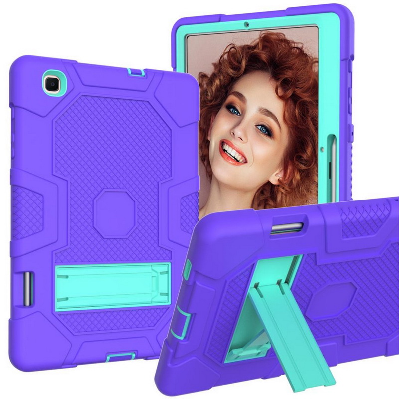 Case Samsung Galaxy Tab S6 Lite 10.4 SM-P610 SM-P615 SM-P617 #เคสฝาหลังกันกระแทก Full Protection Bracket S-pen Slot