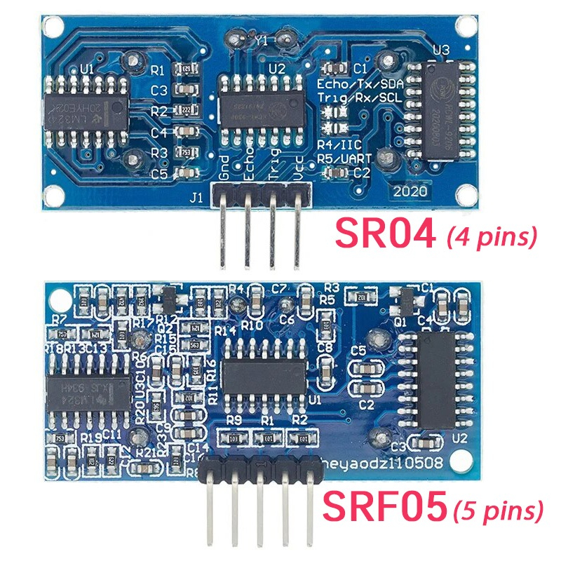 อัลตราโซนิค เซนเซอร์ วัดระยะทาง HY-SRF05 HC-SR04 Ultrasonic Sensor Module Distance Measuring for arduino