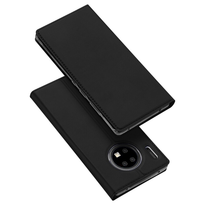 Case Huawei Mate 30 Pro #เคสฝาพับหนัง PU DUX DUCIS Skin Pro Series Auto-absorbed PU Leather คุณภาพดี
