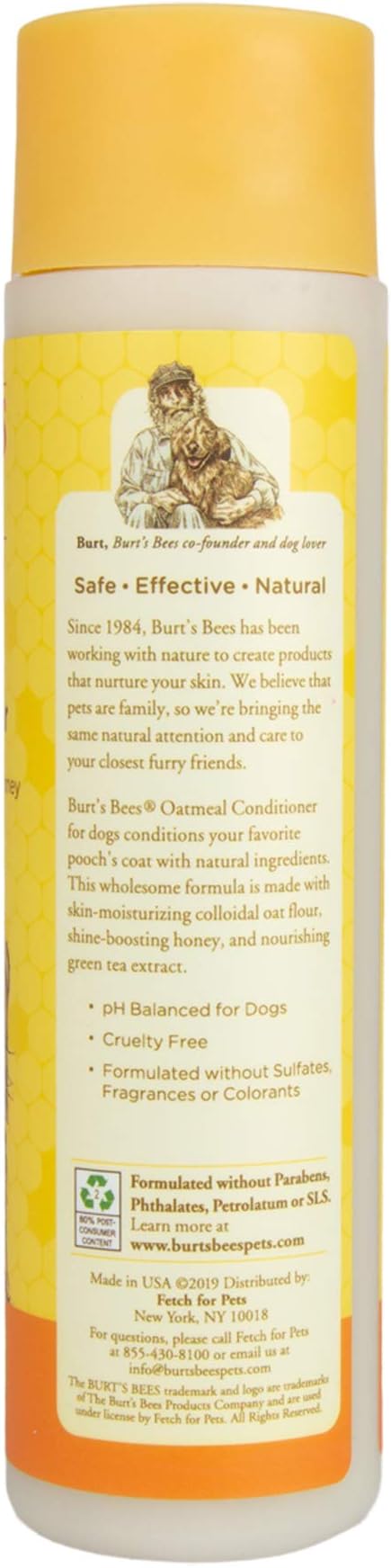 Burt's Bees® Shampoo & Conditioner for Dogs แชมพูและครีมนวดอาบน้ำ สำหรับสุนัข
