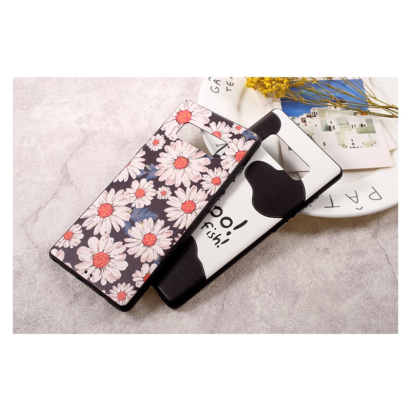 Case Samsung Galaxy Note 8 #เคสฝาหลังพิมพ์ลายนูน TPU Gel ลายน่ารักๆ