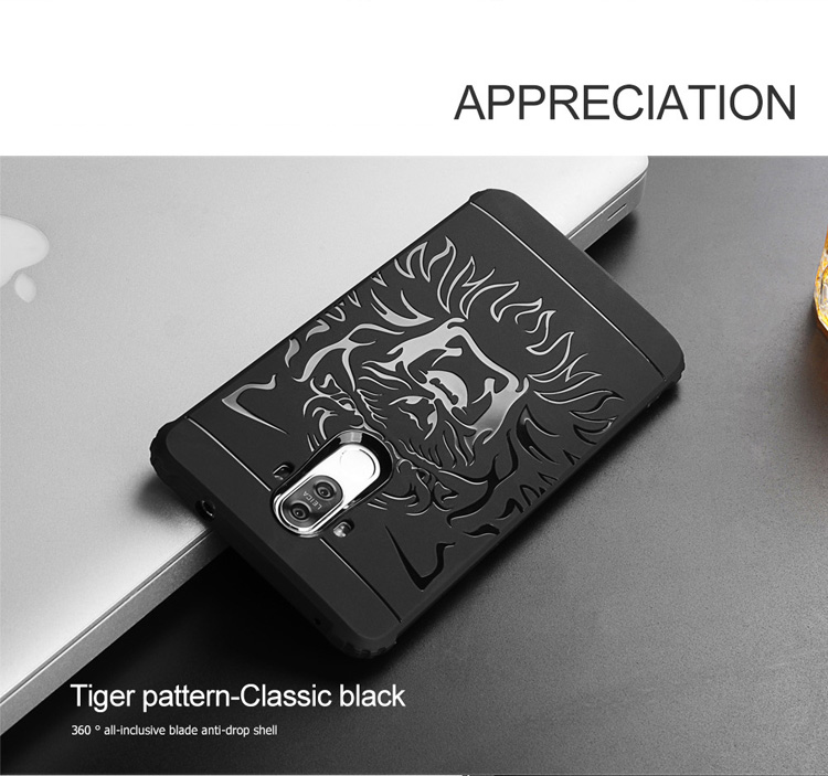 Case Huawei Mate 9 เคสฝาหลัง TPU ลายเสือขอบกันกระแทก