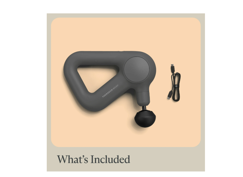 Theragun® Relief Device Handheld Percussion Massage Therapy for Every Day เครื่องนวด แบบพกพา