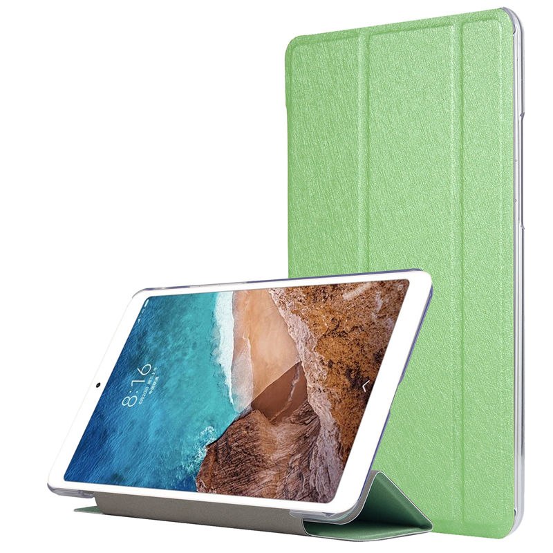 เคส Xiaomi Mi Pad 4 #เคสฝาพับแบบ 3 พับ Tri-fold Stand Leather Flip สีสันสวยงาม