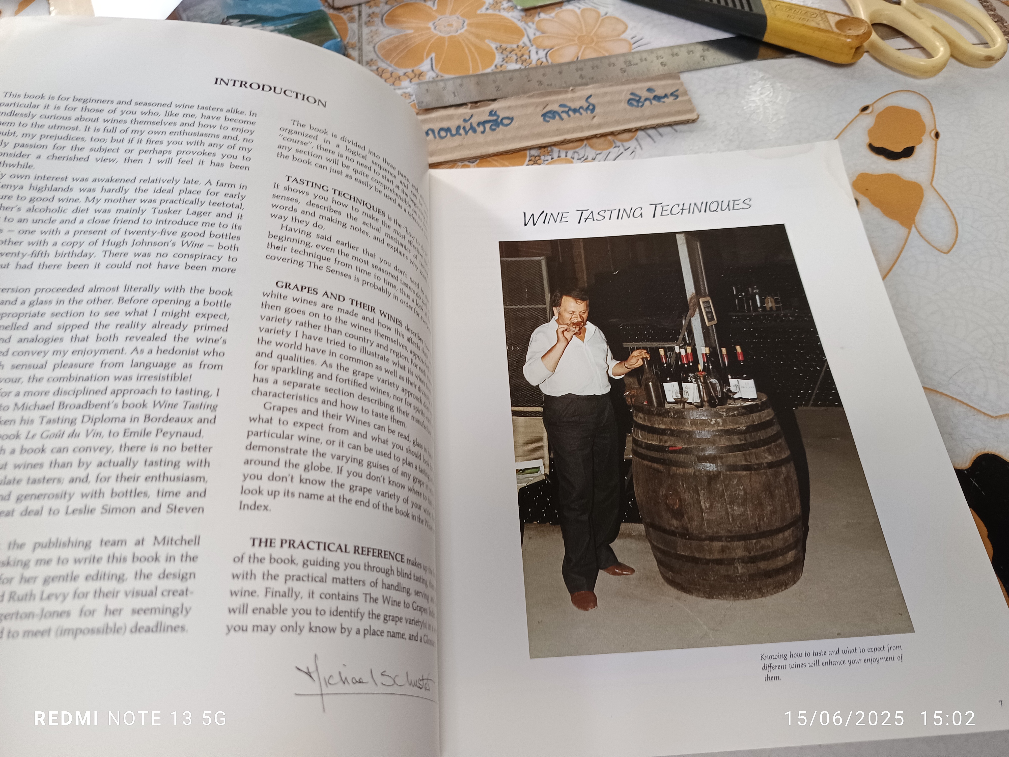 Understanding Wine : A Guide to Winetasting and Wine Appreciation By Michael Schuster