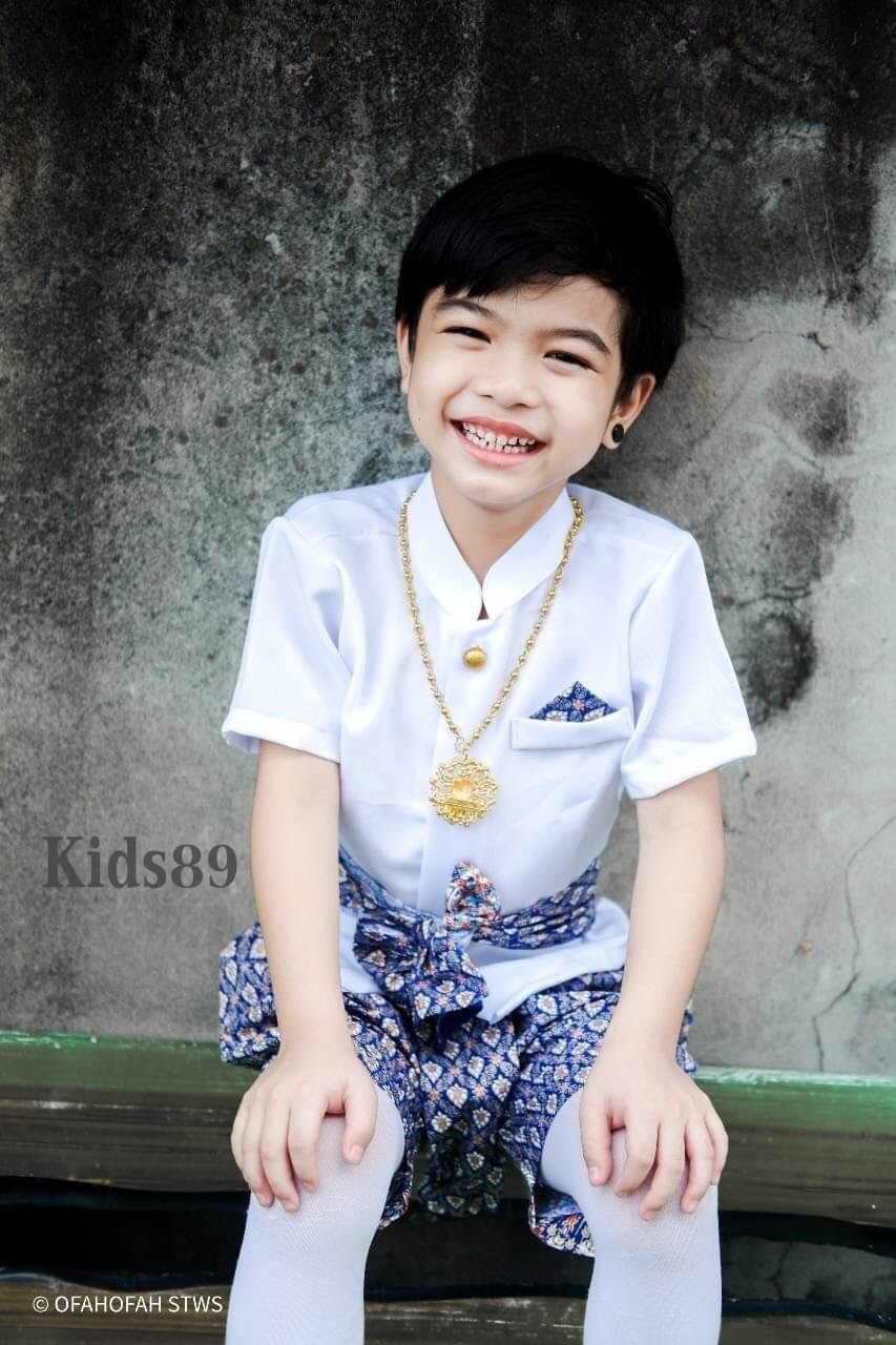 ชุดไทยเด็กชาย set3ชิ้น