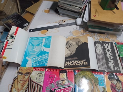 WORST เวอร์ส (มีแค่ 1-32 ชุดเต็มมี 33 เล่มจบ) + เล่มพิเศษ ภาคกำเนิดบุโซเซ็นเซ็น (รวมเป็น 33 เล่ม) **สินค้าหมด**