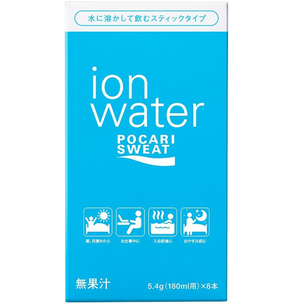 Pocari Sweat Ion Water Powder Stick Type จากญี่ปุ่น ผงเกลือแร่ไอออนอีเล็กโทรไลต์ เครื่องดื่มเกลือแร่ (Z23)