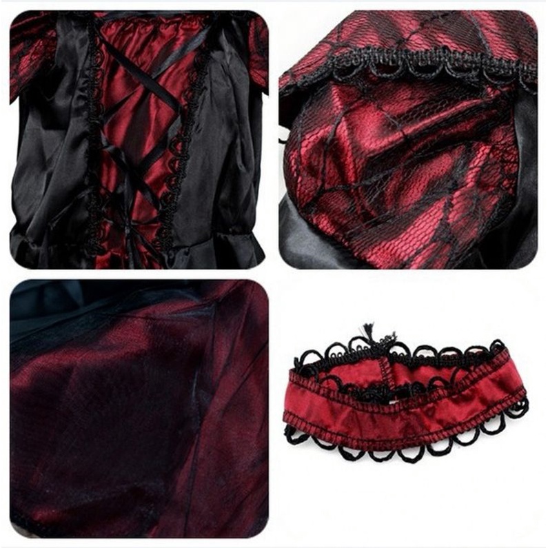 ชุดแฟนซีเด็กหญิง เดรสแวมไพร์