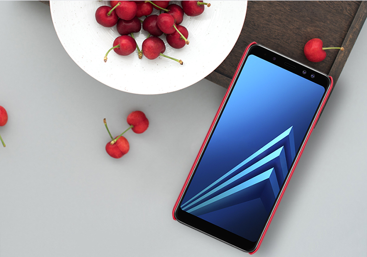 เคส Samsung Galaxy A8+ 2018 #เคสฝาหลัง NILLKIN รุ่น Super Frosted Shield คุณภาพดีราคาเบาๆสบายกระเป๋า