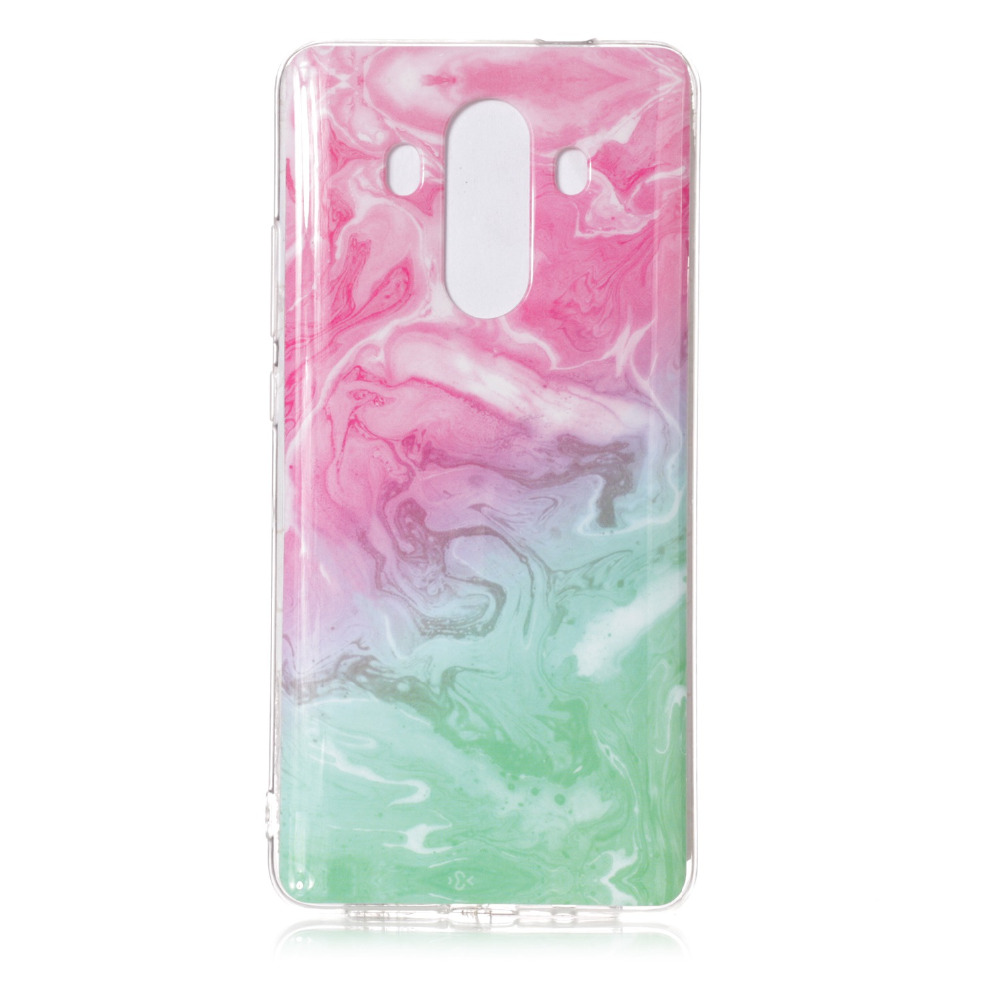 Case Huawei Mate 10 Pro #เคสฝาหลัง TPU นิ่มพิมพ์ลายรูปแบบลายหินอ่อน