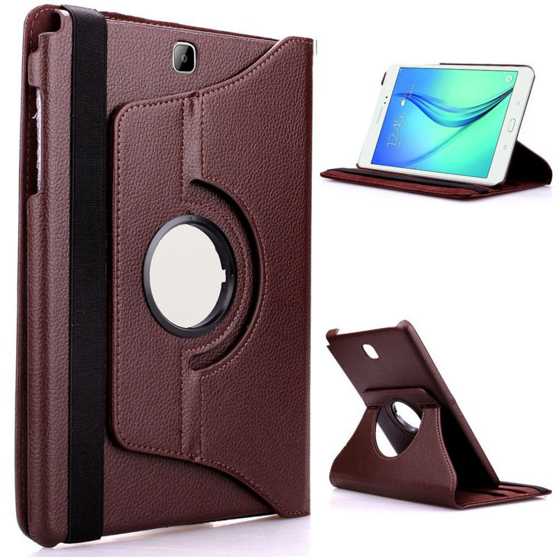 Case Samsung Galaxy Tab A 10.1 (2016) with S Pen P580 P585 #เคสฝาพับผิวลิ้นจี่หมุนได้ 360 องศา สีสันสวยงามทันสมัย