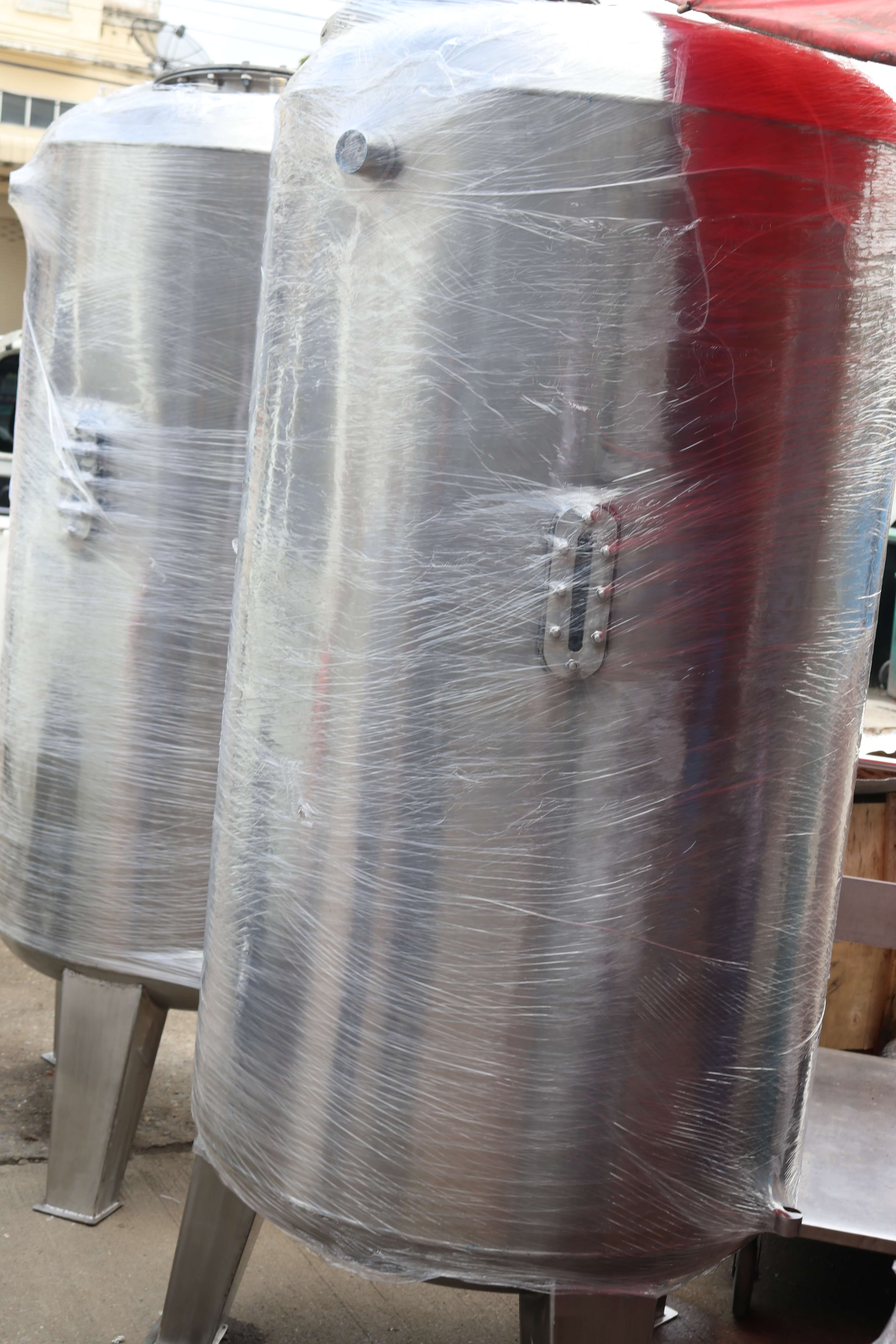 ถังกรองสแตนเลส26นิ้วขนาด65ซม.x150ซม.x3มม