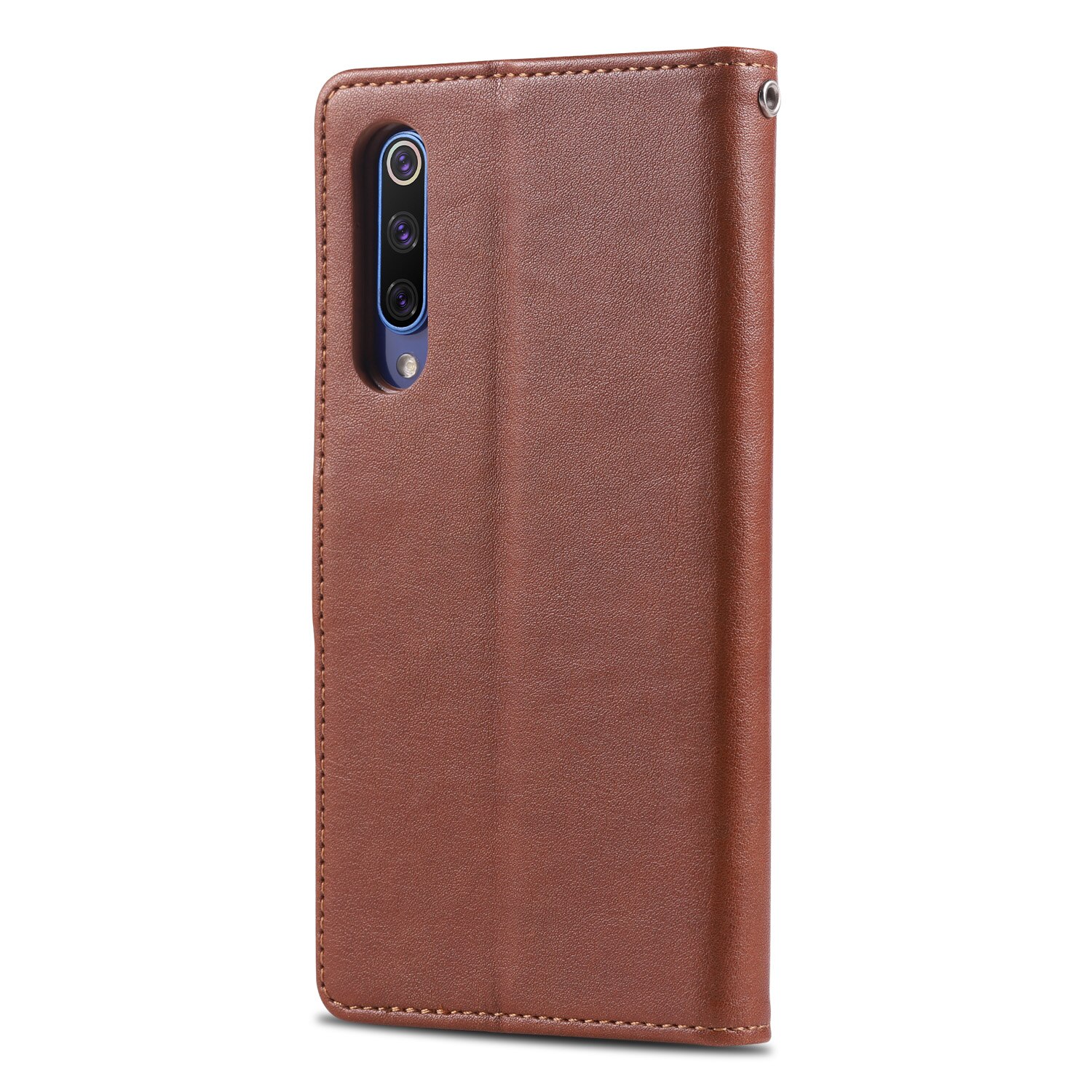 Case Xiaomi Mi 9 SE #เคสฝาพับหนัง PU มีช่องใส่บัตร AZNS Wallet Leather Stand Phone Cover