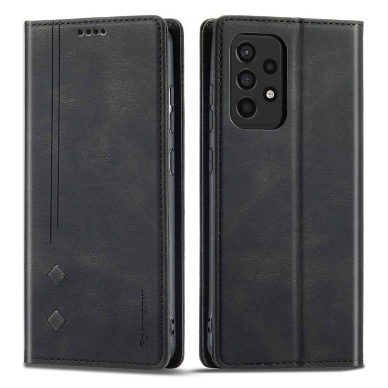 Case Samsung Galaxy A52/A52 5G/A52s 5G #เคสฝาพับหนัง PU สไตล์กระเป๋าสตางค์พร้อมช่องใส่การ์ด Fashion Retro Card Slot Wallet Flip Cover PU Leather Phone Case