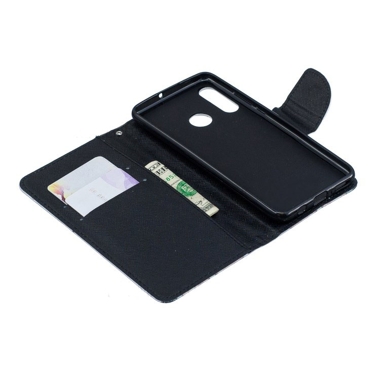 Case Huawei P30 Lite #เคสฝาพับรูปแบบการพิมพ์ลาย Pattern Printing Leather Wallet