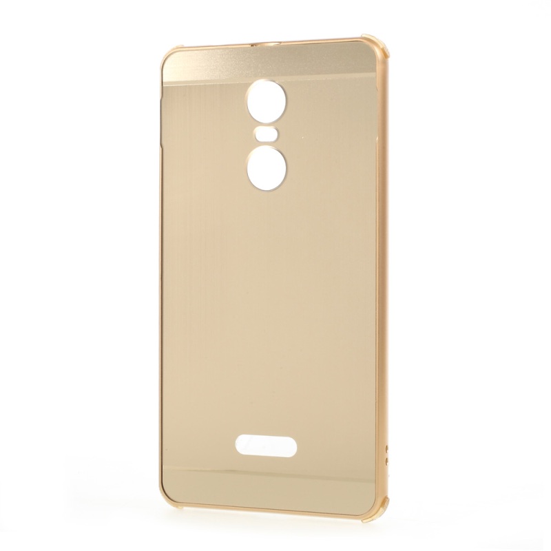 Case Lenovo K6 Note #เคสฝาหลังโครงอลูมิเนียมอัลลอยด์ 1 ชิ้น + ฝาหลังสไลด์ PC แบบแข็งขัดผิว
