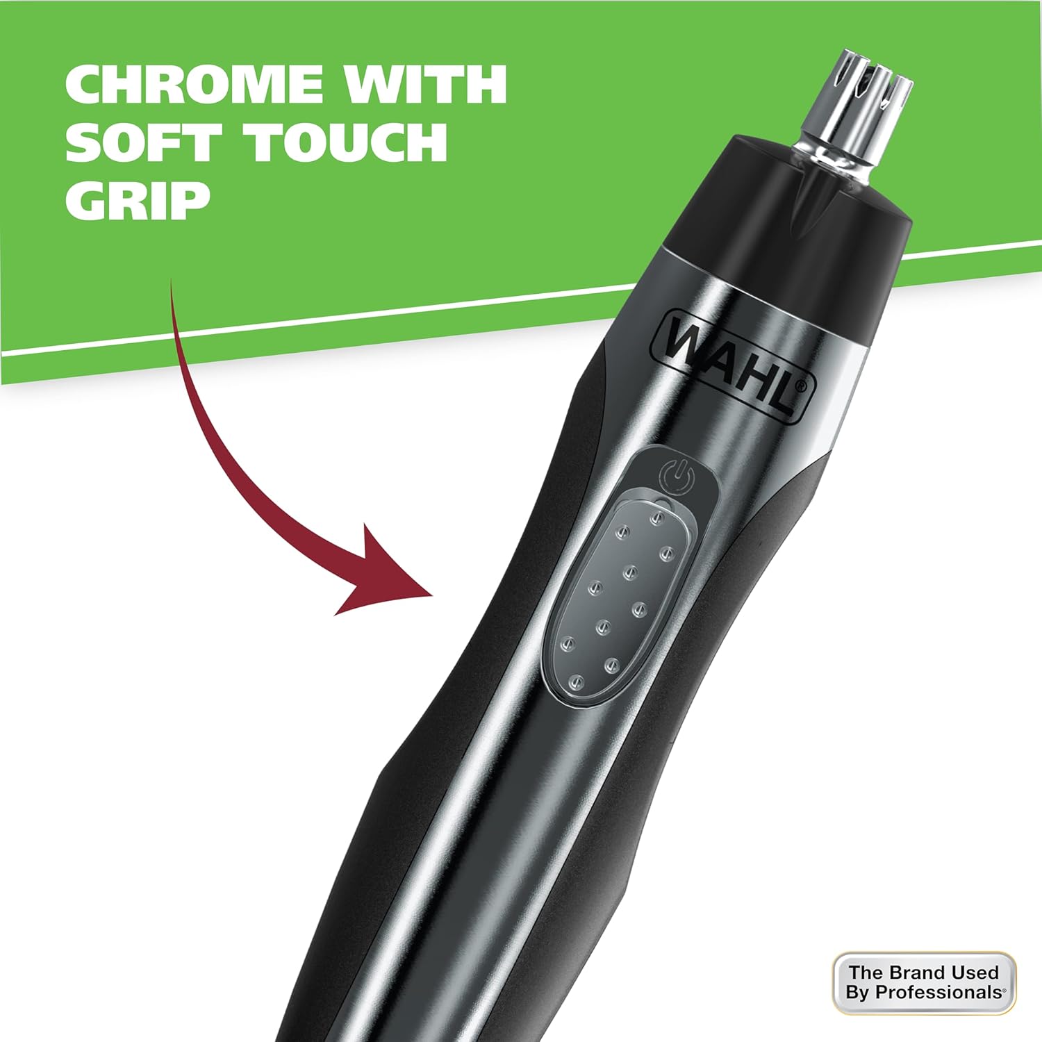 (Pre Order) Wahl® Lighted Ear Nose & Brow Trimmer Clipper Electric Groomer Model 5546-200 เครื่องตัดขนหู จมูก คิ้ว และขนบนใบหน้า