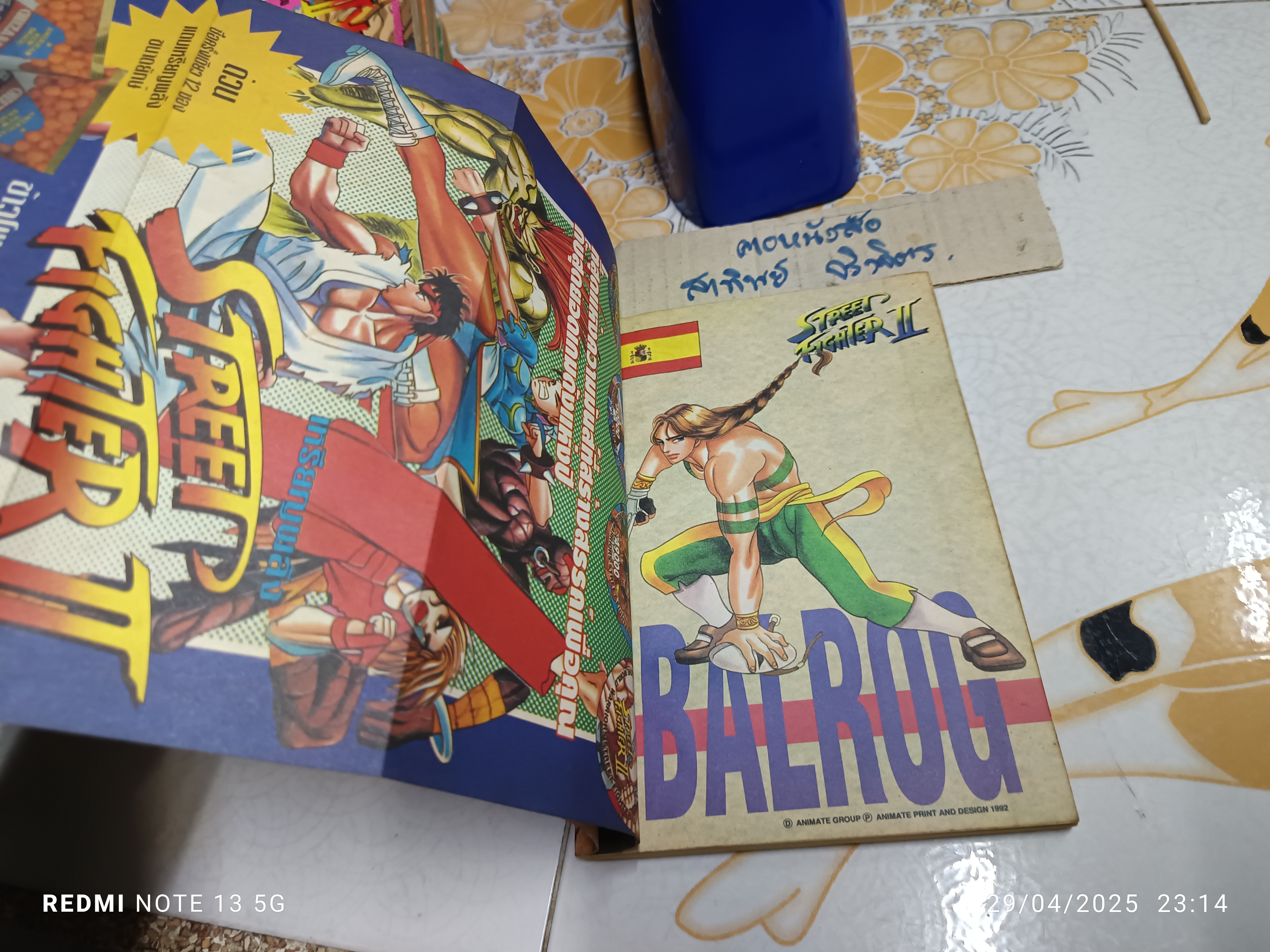 STREET FIGHTER II (เล่ม 1-6 , 8-11 + เล่มพิเศษ ) = ขาดเล่ม 7 /อนิเมท Animate