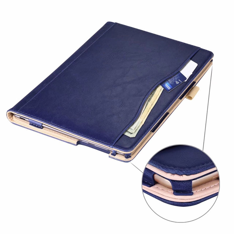 เคส Huawei MediaPad M5 Pro 10.8 นิ้ว #เคสฝาพับหนัง PU มีแถบยืดหยุ่นสวมนิ้ว Pocket Front PU Leather with Elastic Band