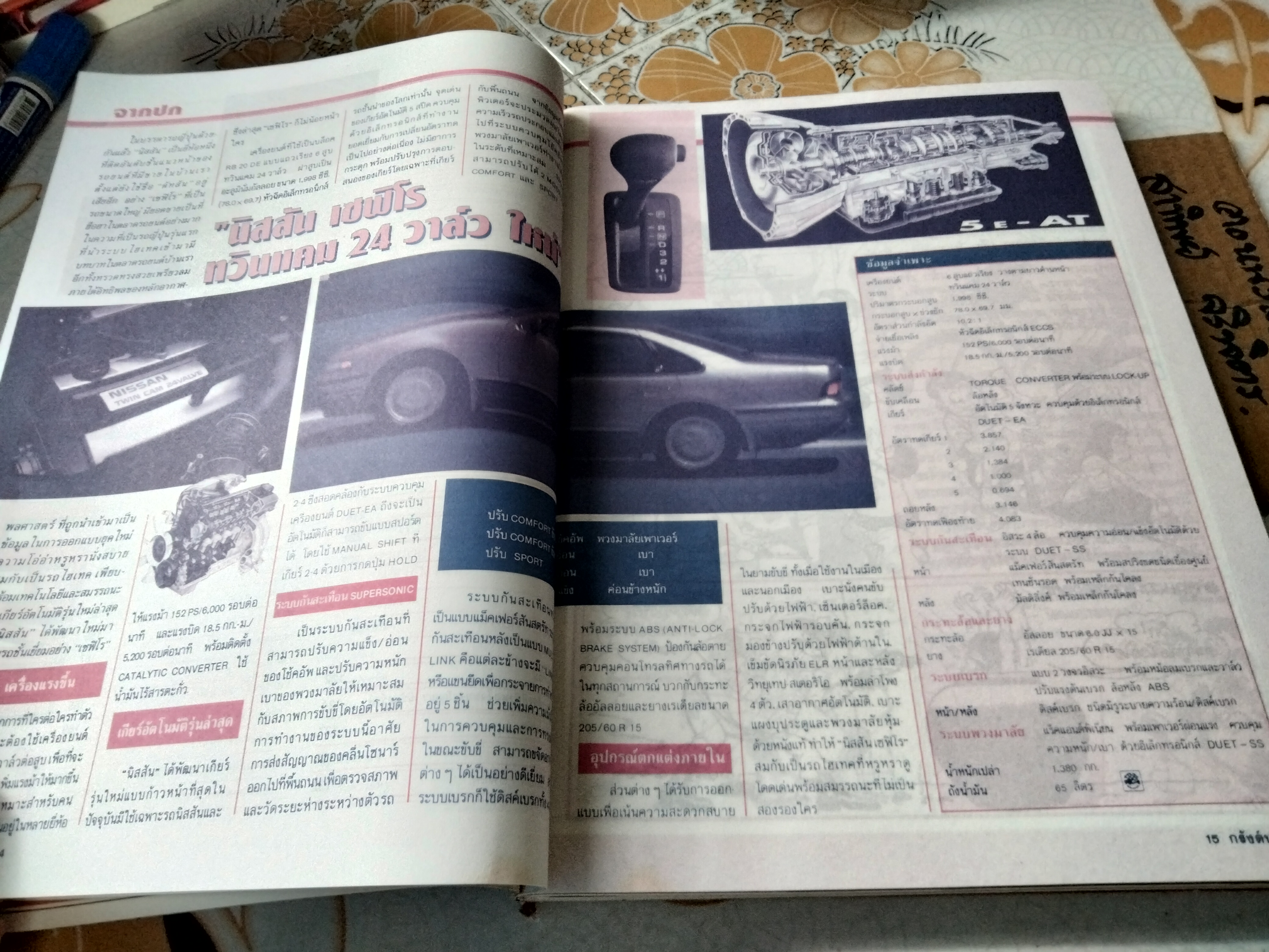 นิตยสารกรังด์ปรีซ์ เดือน กันยายน 2535 (9/1992)