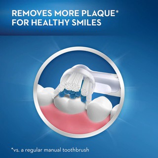 (Oral-B®) Kids Electric Toothbrush for Kids 3+ แปรงสีฟันไฟฟ้า สำหรับเด็ก ออรัลบี อายุ 3 ปีขึ้นไป แถมอะแดปเตอร์