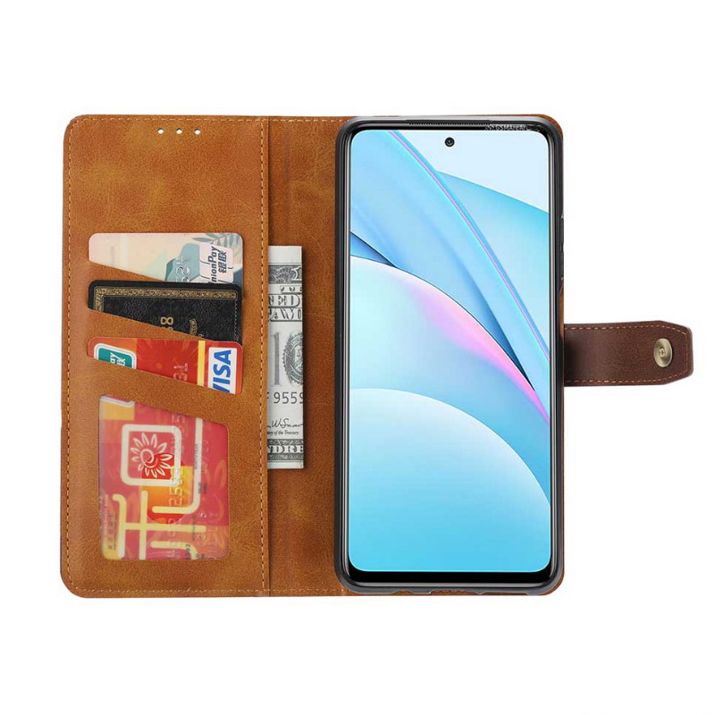 เคส Samsung Galaxy A72 / A72 5G #เคสฝาพับหนัง PU สไตล์กระเป๋าสตางค์พร้อมช่องใส่การ์ด Multi-Card Slots Wallet Casing PU Leather Case Magnetic Buckle Book Flip Cover