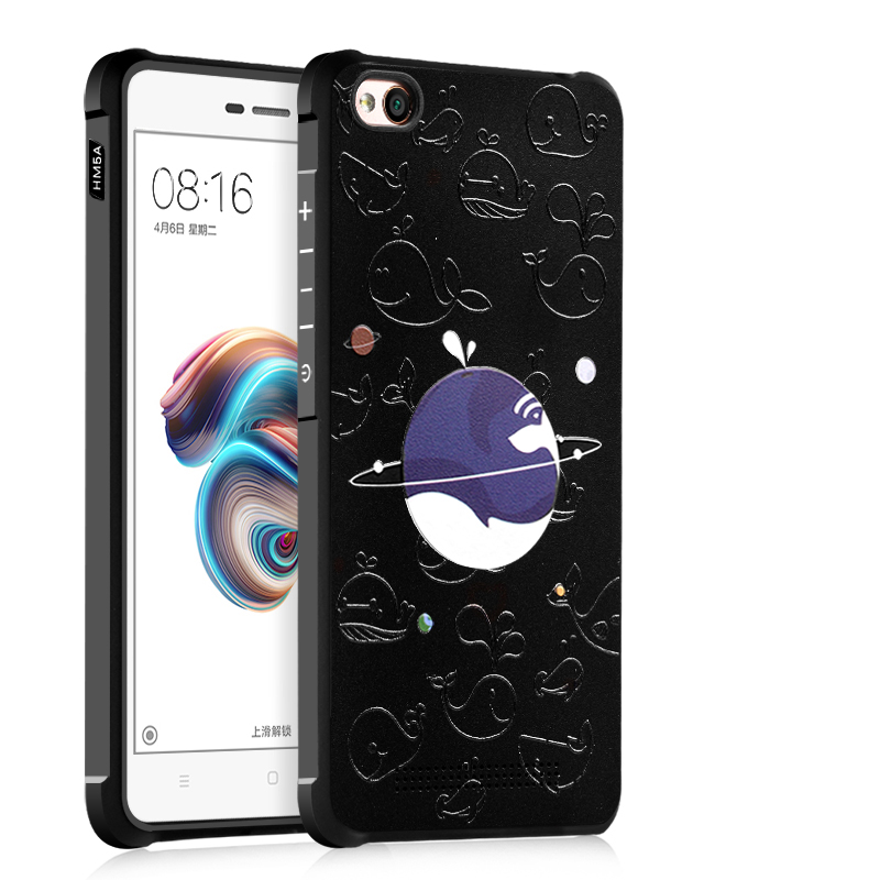 เคสXiaomi Redmi 5A #เคสฝาหลังกันกระแทกพิมพ์ลายนูน