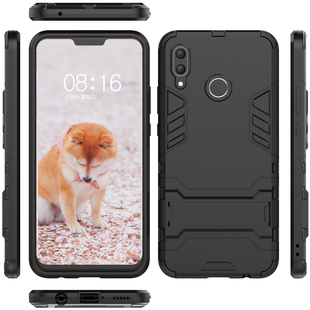 Case Huawei nova 3i #เคสฝาหลังพลาสติก ไฮบริด TPU + Kickstand