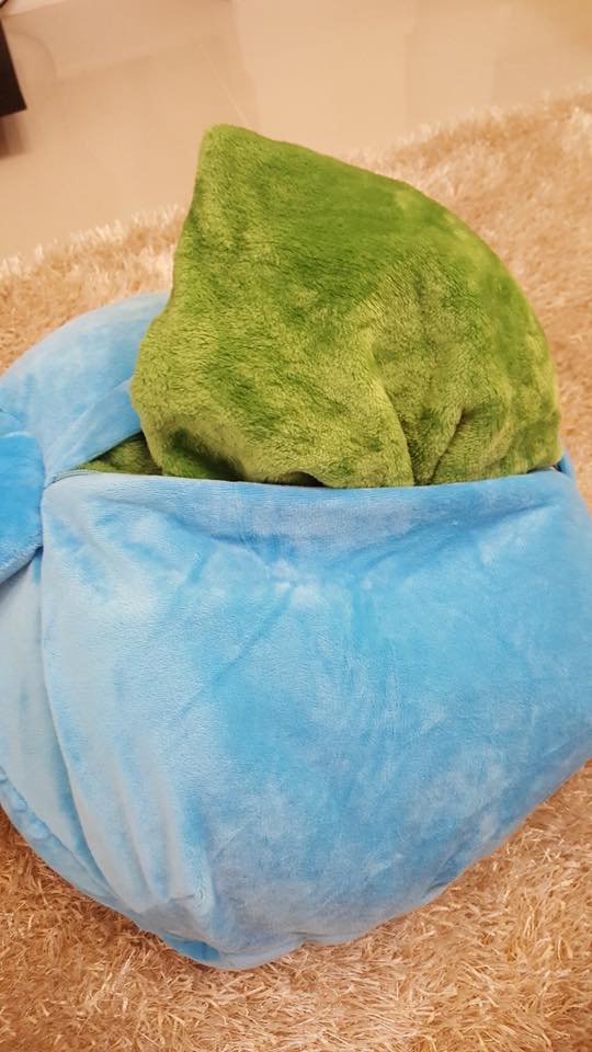 หมอนตุ๊กตาผ้าห่มนกฮูก