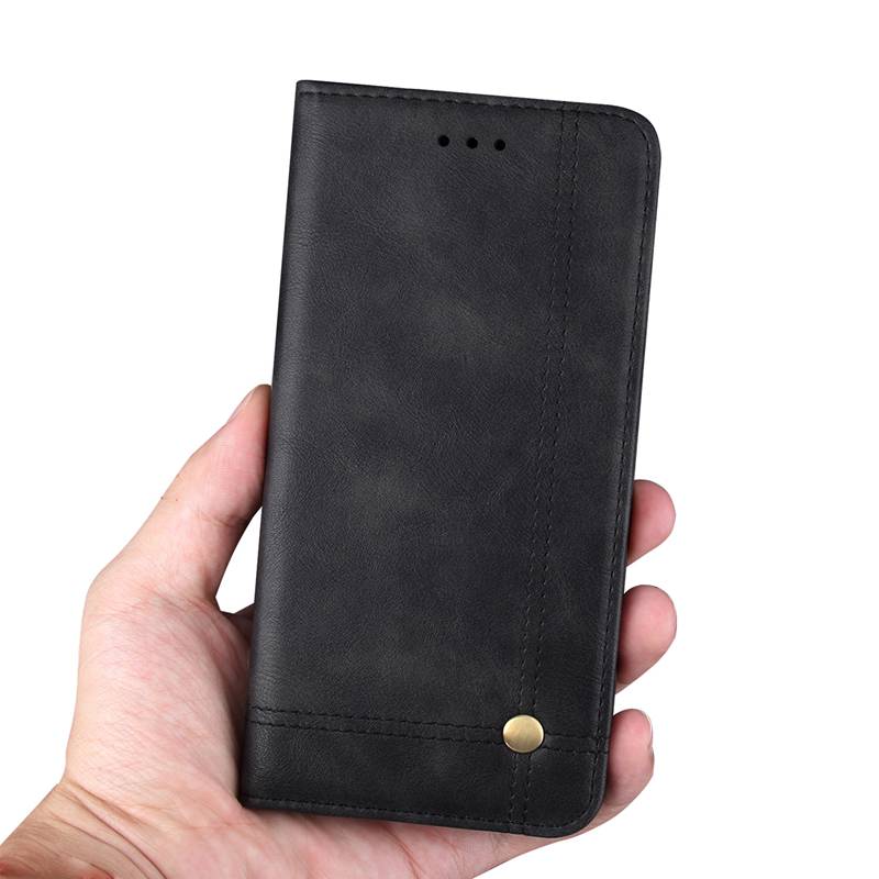 Case Huawei nova 3i #เคสฝาพับหนัง PU Crazy Horse Texture Retro Leather Auto-absorbed Wallet คุณภาพดี