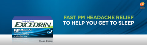 80% Sale!!! EXP.05/2025 Excedrin® PM Headache 24 /or 100 Caplets บรรเทาอาการปวดหัวตอนกลางคืน ปราศจากคาเฟอิน สำเนา