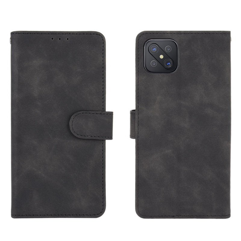 เคส OPPO Reno 4Z 5G #เคสฝาพับแบบกระเป๋าสตางค์หนัง PU มีช่องใส่บัตร Leather Wallet Card Holder Phone Cover