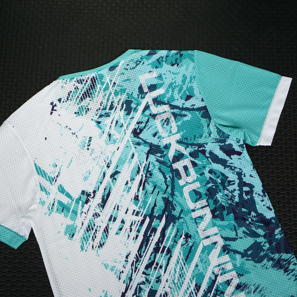 เสื้อวิ่งแขนสั้น แขนกุด เสื้อกล้าม (ชญ) ผ้า AirFlow ของแท้ มีรูระบายอากาศทั้งตัว น้ำหนักเบา ใส่สบายและไม่อมเหงื่อ (S15)