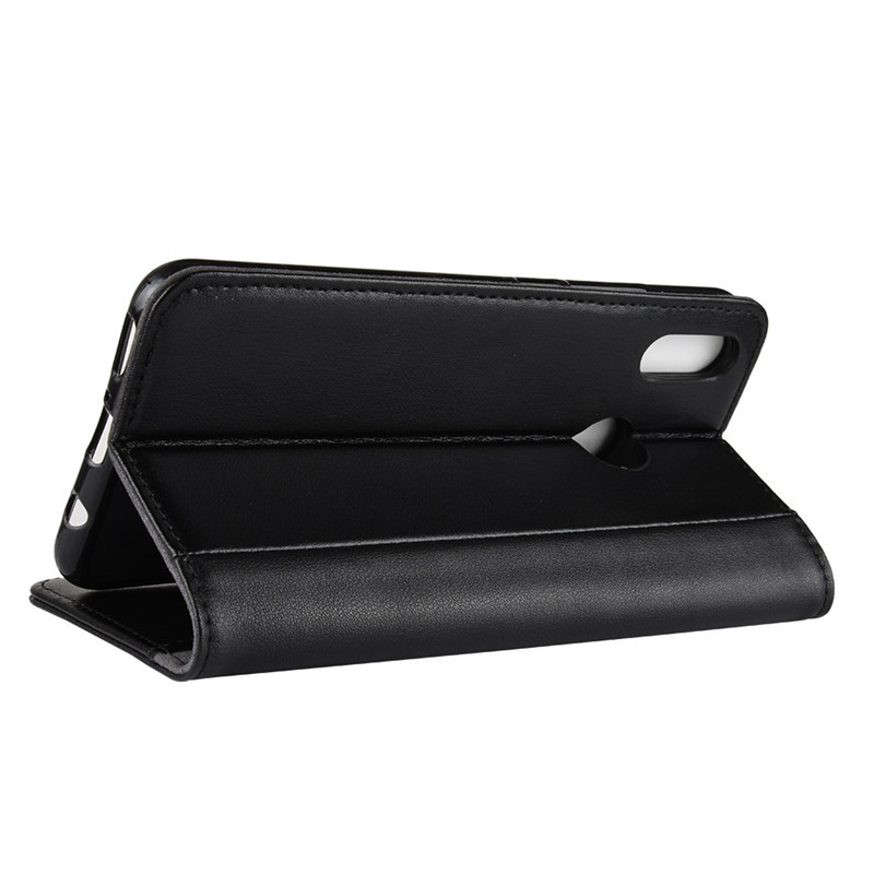 เคส Huawei nova 3 #เคสฝาพับสไตล์กระเป๋าสตางค์รูปแบบหนังแยก Genuine Split Leather Wallet