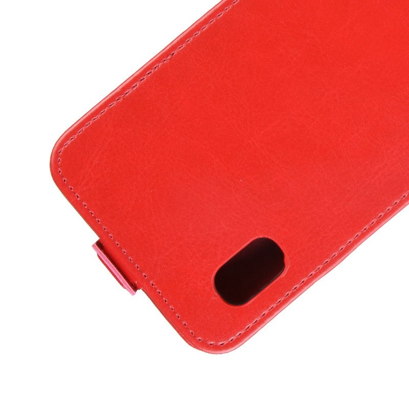 Case Samsung Galaxy A10 #เคสฝาพับหนัง PU Crazy Horse แนวตั้ง พร้อมช่องเสียบการ์ด