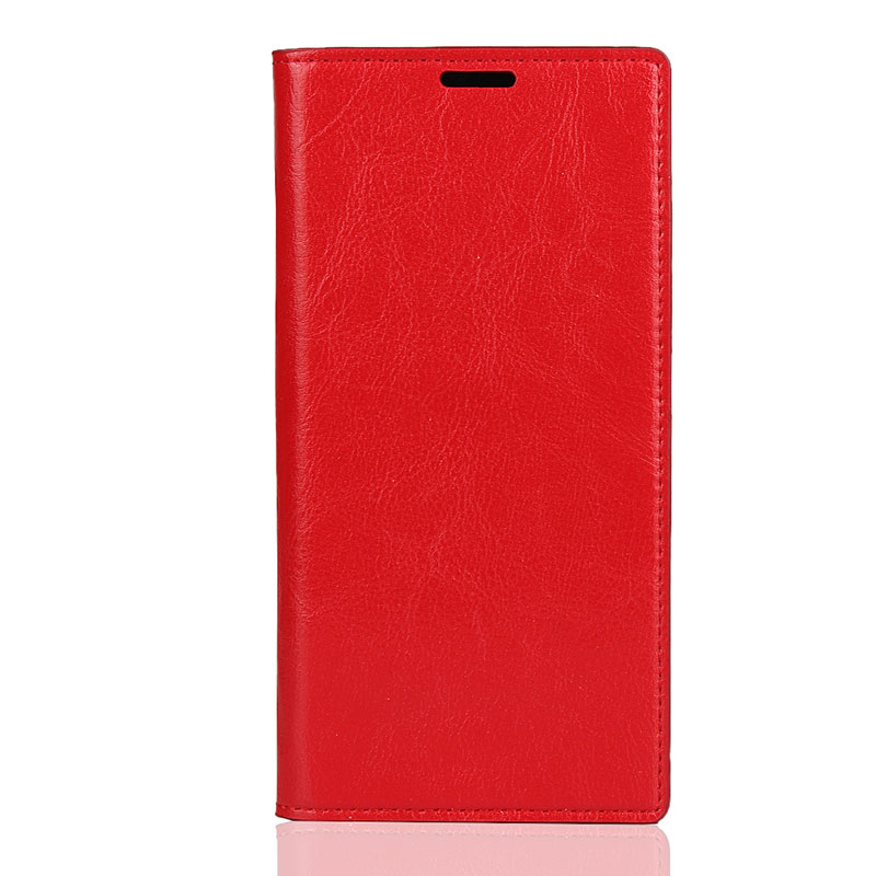 Case Samsung Galaxy Note 10+ #เคสฝาพับหนังแบบกระเป๋าสตางค์คุณภาพดี Crazy Horse Genuine Leather Cover