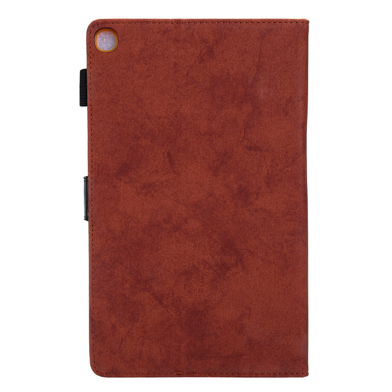 Case Samsung Galaxy Tab A 8.0 (2019) SM-T290 SM-T295 SM-T297 #เคสฝาพับหนัง PU มีช่องใส่บัตร Business Style Auto Wake & Sleep Leather Case with Card Storage