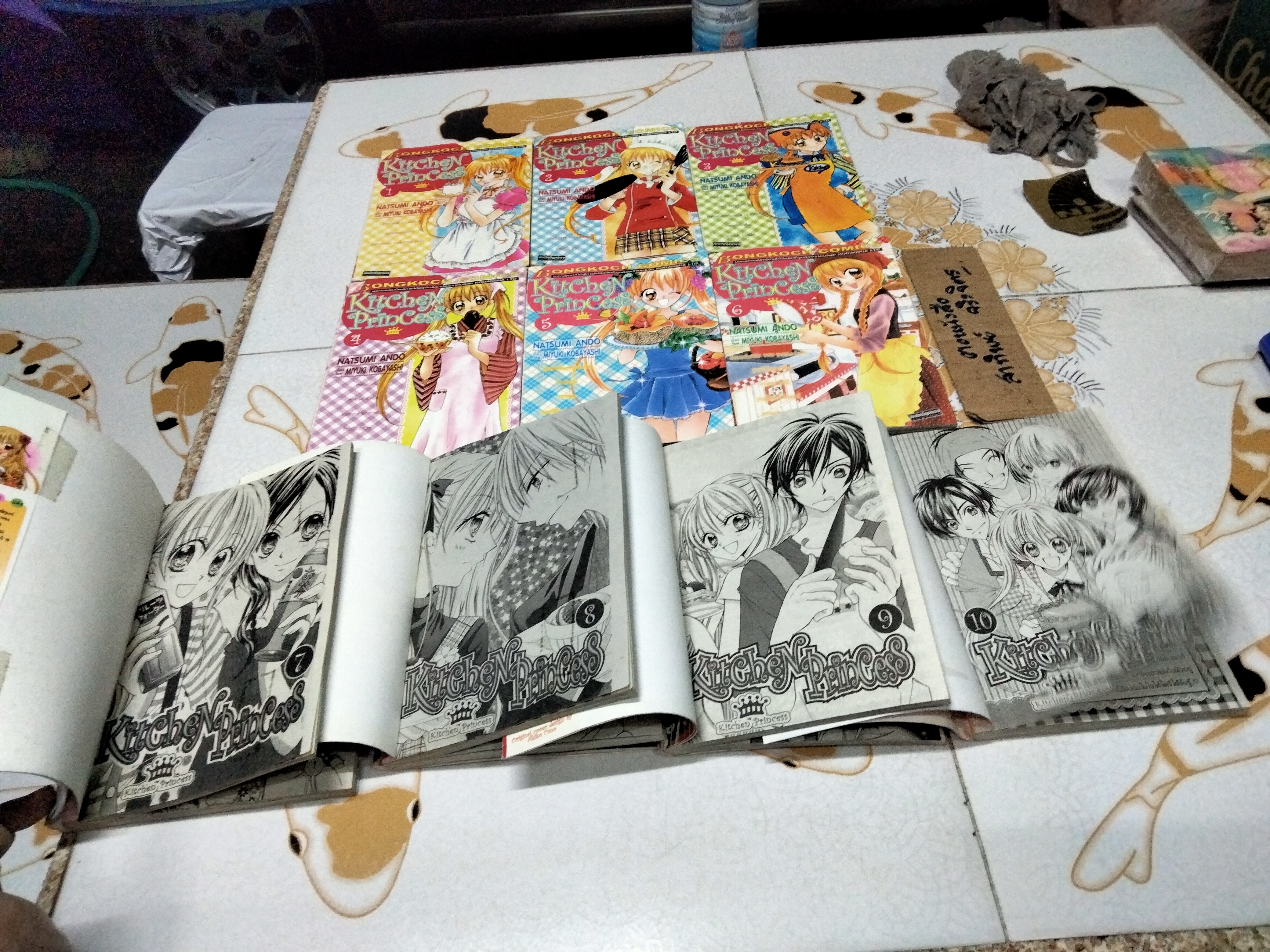 หนังสือการ์ตูน KITCHEN PRINCESS (เช่า สภาพดีพอใช้ - 10 เล่มจบ) โดย NATSUMI ANDO
