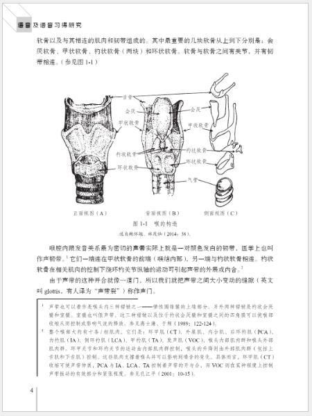 [หนังสืองานวิจัยการพูดภาษาจีน] Speech & Speech Acquisition Research 语音及语音习得研究