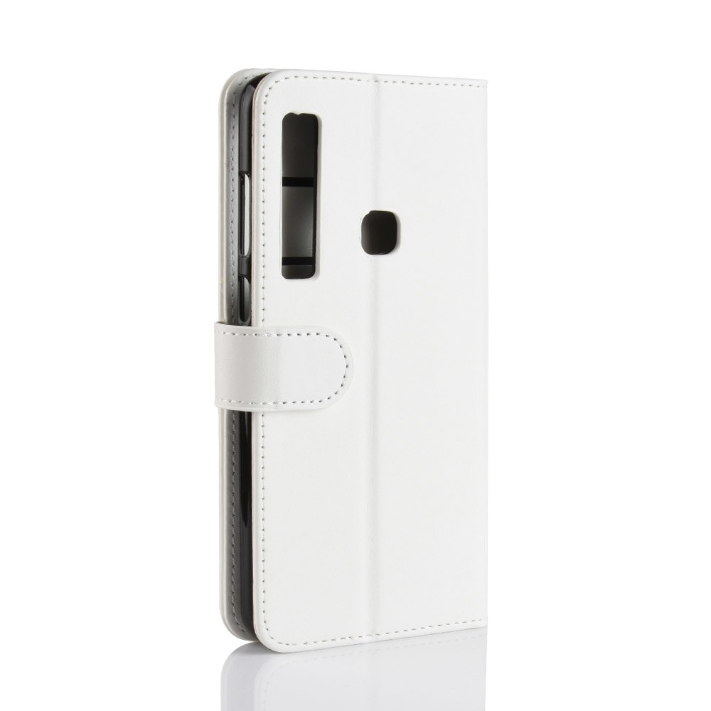 Case Samsung Galaxy A9 (2018) #เคสฝาพับหนัง PU ผิวหนังม้าสไตล์กระเป๋าสตางค์สีสันสวยงามทันสมัย